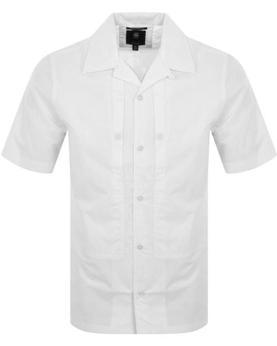 G-Star RAW Raw Workwear Short Sleeve Shirt - White