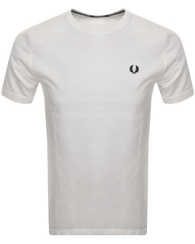 Fred Perry Crew Neck T Shirt - Gray