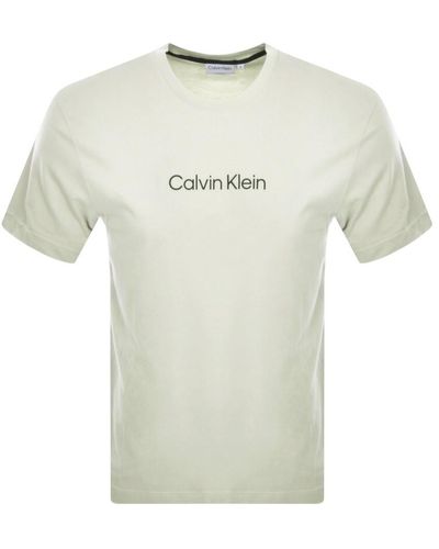 Calvin Klein Hero Logo Comfort Fit T Shirt - Green