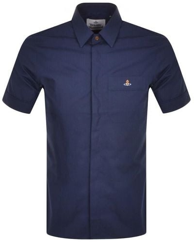 Vivienne Westwood Short Sleeved Shirt - Blue