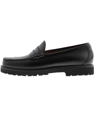 G.H. Bass & Co. Weejun 90 Larson Leather Loafers - Black