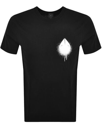 Moose Knuckles Drip T Shirt - Black