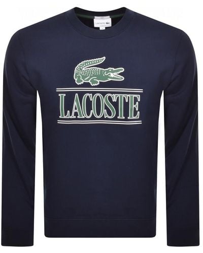 Lacoste Logo Sweatshirt - Blue