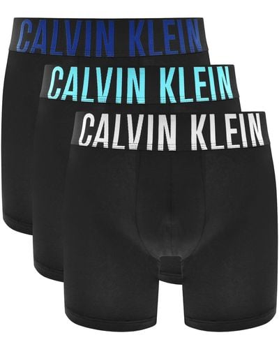 Calvin Klein Underwear 3 Pack Boxer Briefs - Black