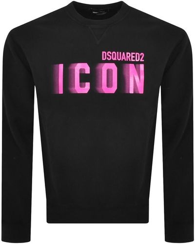 DSquared² Logo Sweatshirt - Black