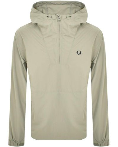 Fred Perry Overhead Shell Jacket - Gray
