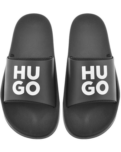 HUGO Nil Slid Sliders - Black