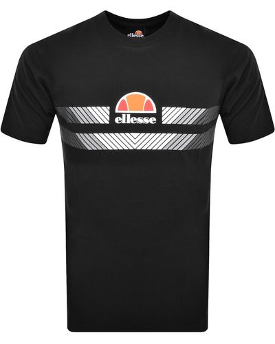 Ellesse Aprelvie Logo T Shirt - Black