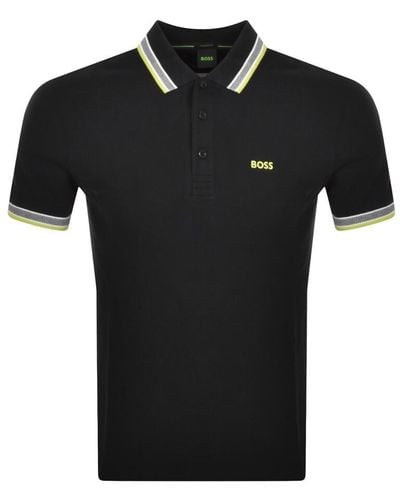 BOSS Boss Paddy Polo T Shirt - Black