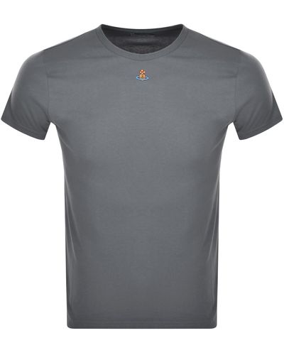 Vivienne Westwood Orb Peru T Shirt - Gray