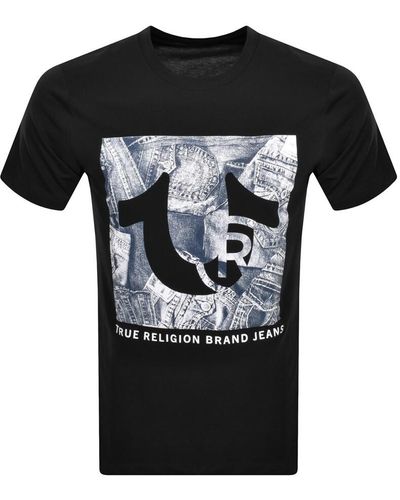 True Religion Jeans Registered T Shirt - Black