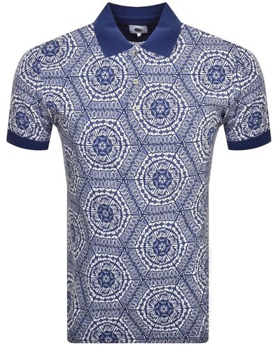 Pretty Green Anaheim Polo T Shirt - Blue