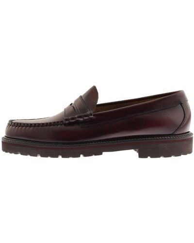 G.H. Bass & Co. Weejun 90 Larson Leather Loafers - Brown