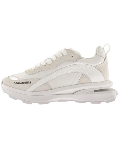 DSquared² Slash Low Top Sneakers - White