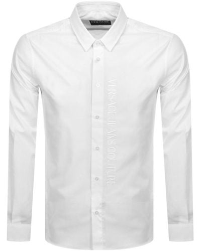 Versace Couture Long Sleeve Shirt - White