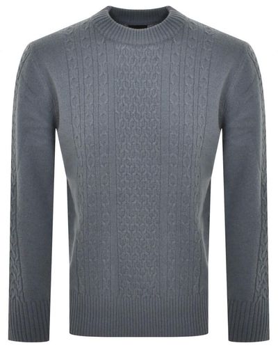 G-Star RAW Raw Cable Knit Sweater - Gray