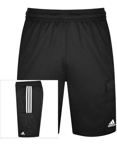 adidas Originals Adidas Three Stripe Tiro Shorts - Black