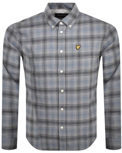 Lyle & Scott Vintage Button Down Shirt - Gray