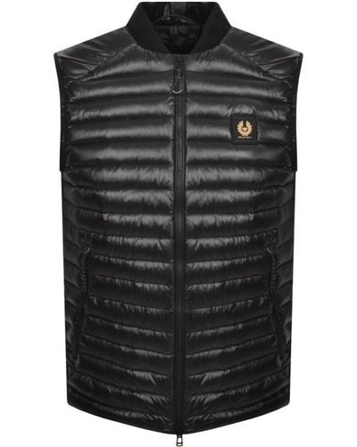 Belstaff Airframe Quilted Shell Gilet - Black