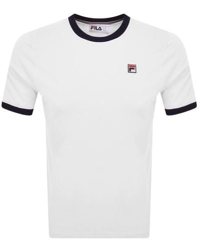 Fila Marconi Ringer T Shirt - White