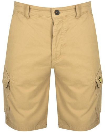 Lyle & Scott Wembley Cargo Shorts - Natural