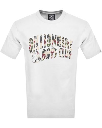 BBCICECREAM Camo Arch Logo T Shirt - White