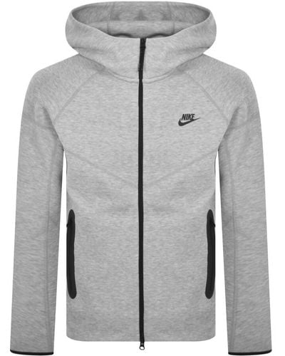 Nike Sportswear Tech Full Zip Hoodie - Grey