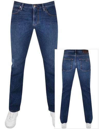 Armani Emporio J45 Regular Jeans Mid Wash - Blue