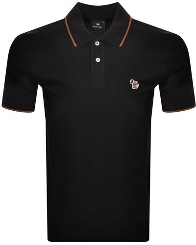 Paul Smith Regular Polo T Shirt - Black