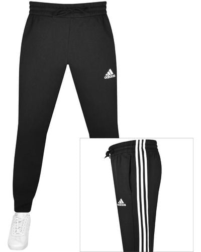 adidas Originals Adidas Essential 3 Stripes joggers - Black