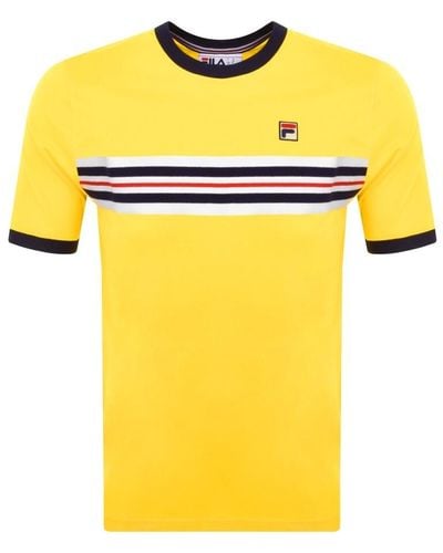 Fila Joey T Shirt - Yellow