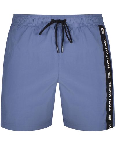 Tommy Hilfiger Slim Swim Shorts - Blue
