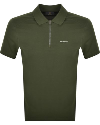 Belstaff Alloy Polo T Shirt - Green