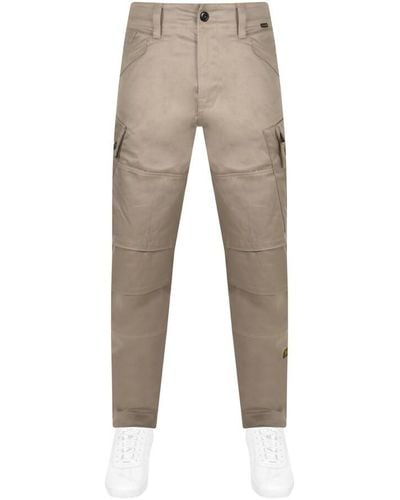 G-Star RAW Raw Tapered Cargo Trousers - Natural