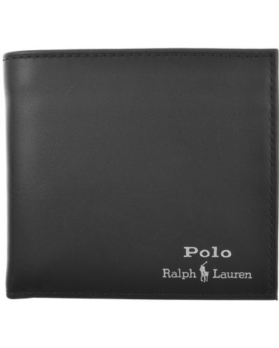 Ralph Lauren Smooth Leather Wallet - Black