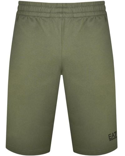 EA7 Emporio Armani Jersey Shorts - Green