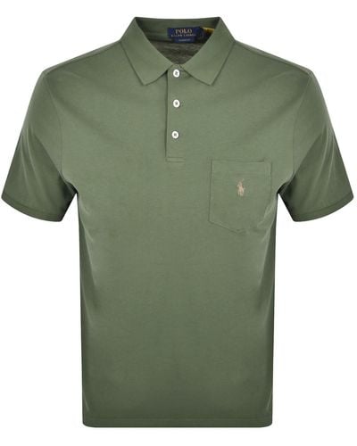 Ralph Lauren Classic Polo T Shirt - Green