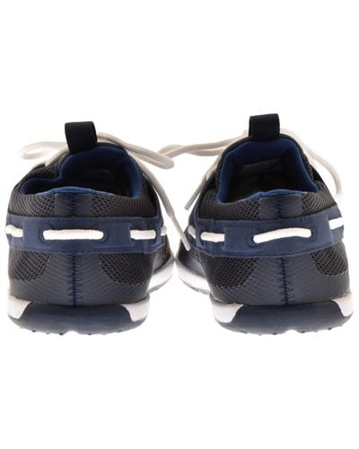 Lacoste Landsailing Deck Shoes Navy - Blue
