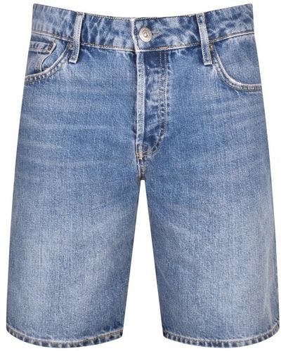 Superdry Vintage Straight Shorts - Blue