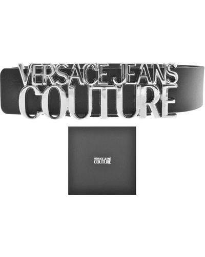 Versace Couture Logo Cintura Belt - Black