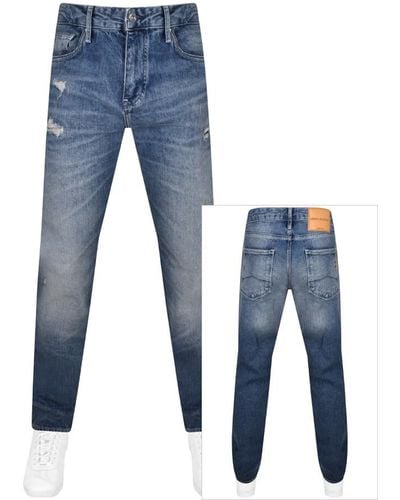 Armani Exchange J13 Slim Fit Jeans - Blue
