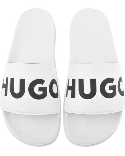 HUGO Match Sliders - White