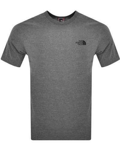 The North Face Simple Dome T Shirt - Gray