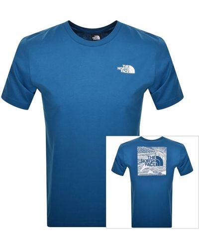 The North Face Logo T Shirt - Blue