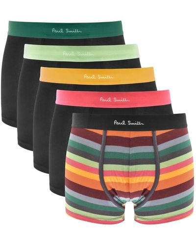 Paul Smith Five Pack Trunks Mix - Yellow