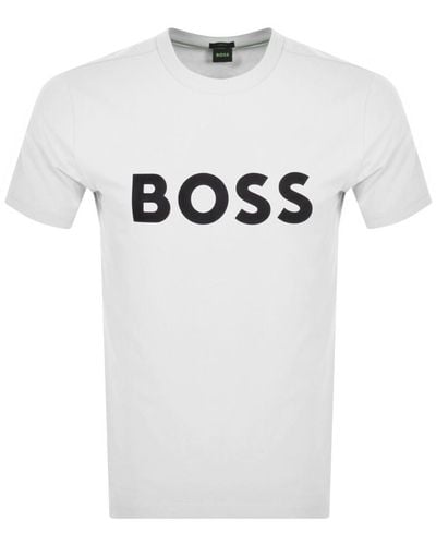BOSS Boss Tee 1 T Shirt - White