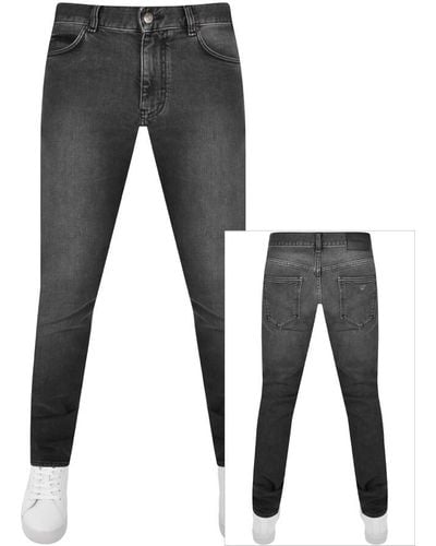 Armani Emporio J16 Slim Fit Jeans - Black