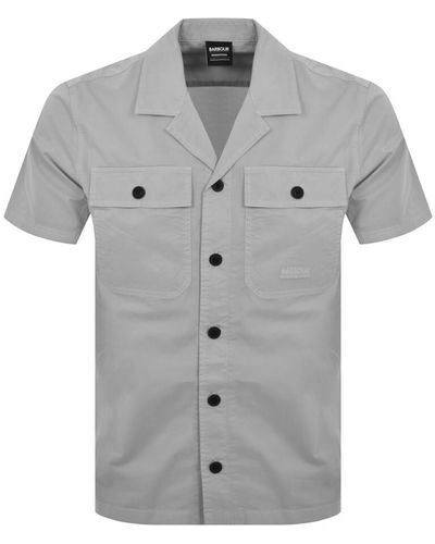 Barbour Short Sleeve Shirt - Grey