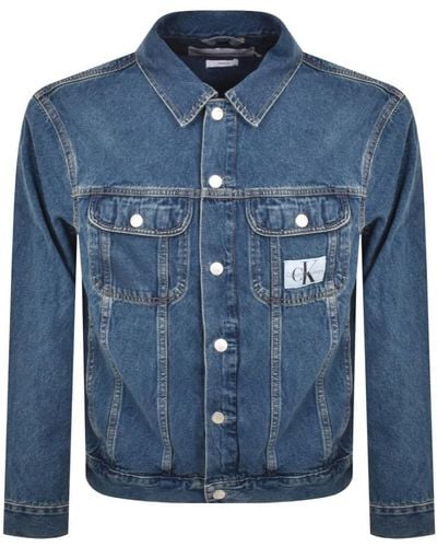 Calvin Klein Jeans 90s Denim Jacket - Blue