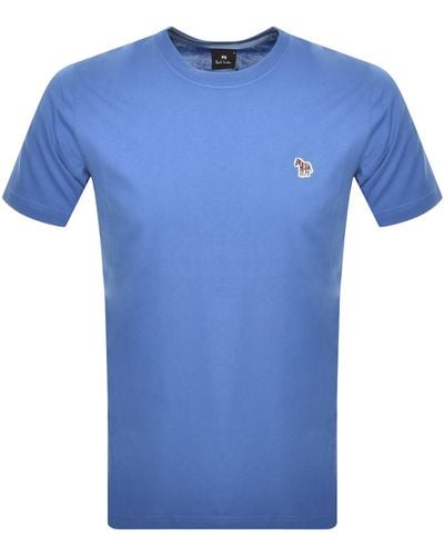 Paul Smith Regular Fit T Shirt - Blue